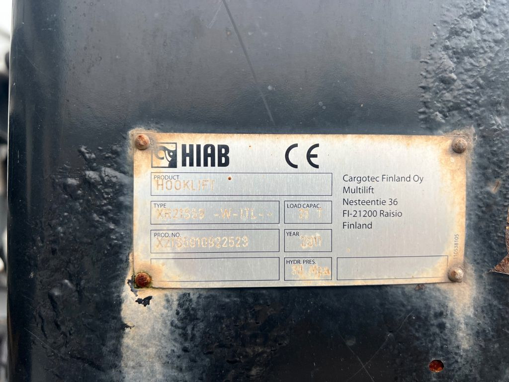 Multilift XR 21  Abrollkipperaufbau  3 Achser  - Φορτηγό φόρτωσης γάντζου: φωτογραφία 3 Multilift XR 21  Abrollkipperaufbau  3 Achser  - Φορτηγό φόρτωσης γάντζου: φωτογραφία 3