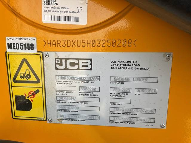 JCB 3DX - Φορτωτής εκσκαφέας: φωτογραφία 5 JCB 3DX - Φορτωτής εκσκαφέας: φωτογραφία 5