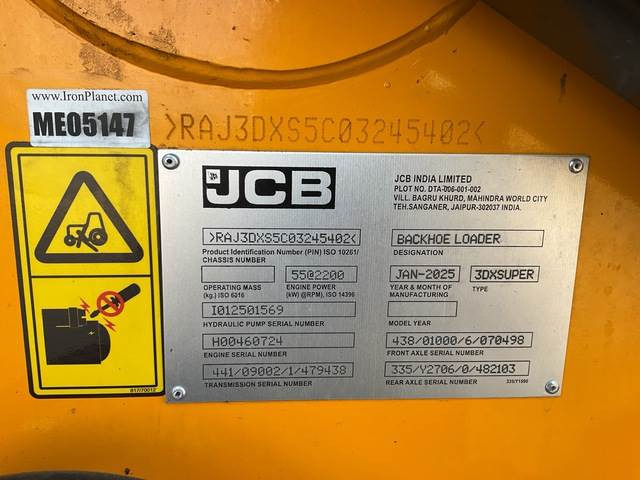 JCB 3DX - Φορτωτής εκσκαφέας: φωτογραφία 5 JCB 3DX - Φορτωτής εκσκαφέας: φωτογραφία 5