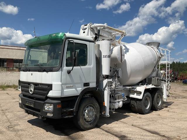 Mercedes-Benz Actros 3332 - Μπετονιέρα αντλία: φωτογραφία 1 Mercedes-Benz Actros 3332 - Μπετονιέρα αντλία: φωτογραφία 1