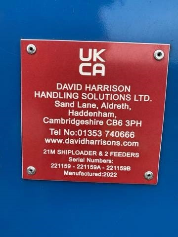 David Harrison Handling Solutions Ltd 21M Shiploader - Εξοπλισμός λιμένων: φωτογραφία 4 David Harrison Handling Solutions Ltd 21M Shiploader - Εξοπλισμός λιμένων: φωτογραφία 4