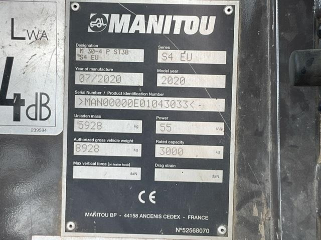Manitou M30-4 - Φορτηγό ανωμάλου εδάφους: φωτογραφία 5 Manitou M30-4 - Φορτηγό ανωμάλου εδάφους: φωτογραφία 5