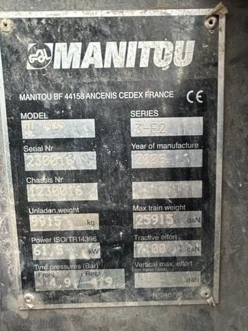 Manitou MT1435 - Τηλεσκοπικός φορτωτής: φωτογραφία 5 Manitou MT1435 - Τηλεσκοπικός φορτωτής: φωτογραφία 5