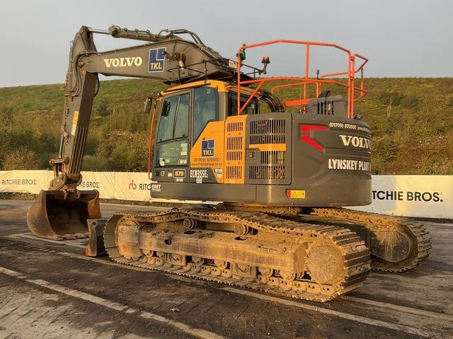 Volvo ECR355EL - Ερπυστριοφόρος εκσκαφέας: φωτογραφία 2 Volvo ECR355EL - Ερπυστριοφόρος εκσκαφέας: φωτογραφία 2