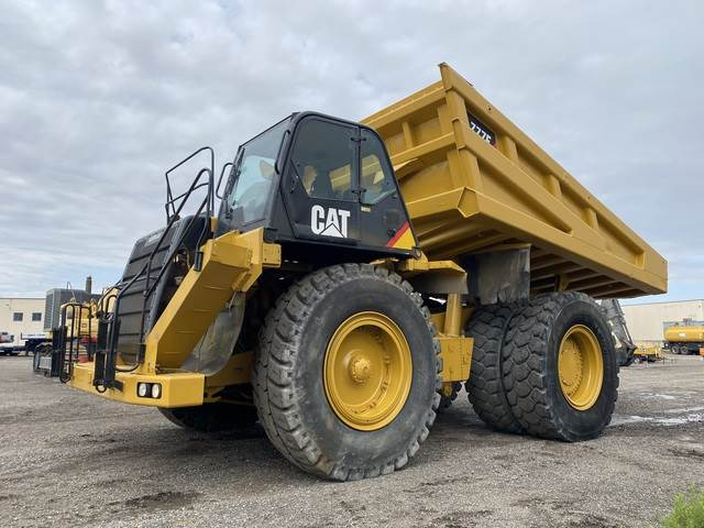 CAT 777F - Ανατρεπόμενο όχημα μεταφοράς λατομικών υλικών: φωτογραφία 1 CAT 777F - Ανατρεπόμενο όχημα μεταφοράς λατομικών υλικών: φωτογραφία 1