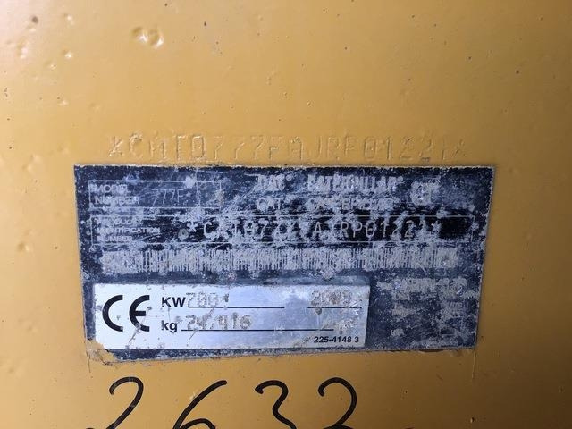 CAT 777F - Ανατρεπόμενο όχημα μεταφοράς λατομικών υλικών: φωτογραφία 5 CAT 777F - Ανατρεπόμενο όχημα μεταφοράς λατομικών υλικών: φωτογραφία 5