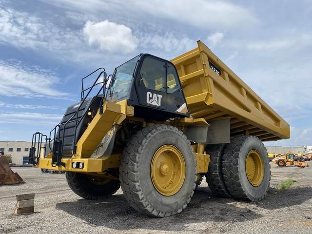 CAT 777F - Ανατρεπόμενο όχημα μεταφοράς λατομικών υλικών: φωτογραφία 1 CAT 777F - Ανατρεπόμενο όχημα μεταφοράς λατομικών υλικών: φωτογραφία 1