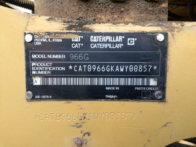 CAT 966G - Ελαστιχοφόρος φορτωτής: φωτογραφία 5 CAT 966G - Ελαστιχοφόρος φορτωτής: φωτογραφία 5