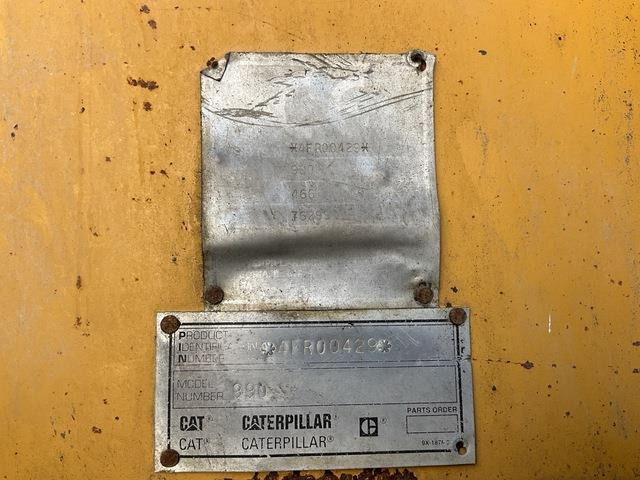 CAT 990 - Ελαστιχοφόρος φορτωτής: φωτογραφία 5 CAT 990 - Ελαστιχοφόρος φορτωτής: φωτογραφία 5