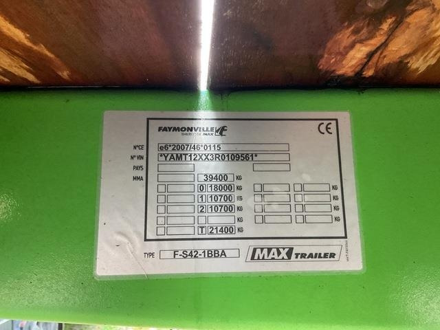 MAX Trailer F-S42-1BBA - Επικαθήμενο με χαμηλό δάπεδο: φωτογραφία 5 MAX Trailer F-S42-1BBA - Επικαθήμενο με χαμηλό δάπεδο: φωτογραφία 5