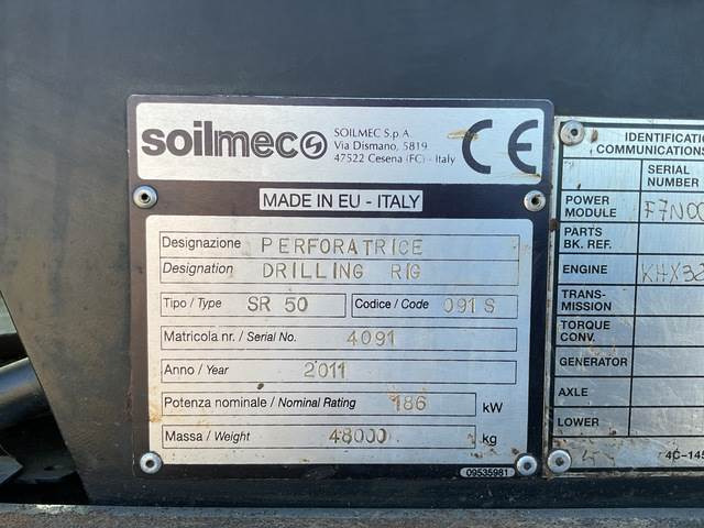 Soilmec SR50 - Πασσαλοπήκτης: φωτογραφία 5 Soilmec SR50 - Πασσαλοπήκτης: φωτογραφία 5