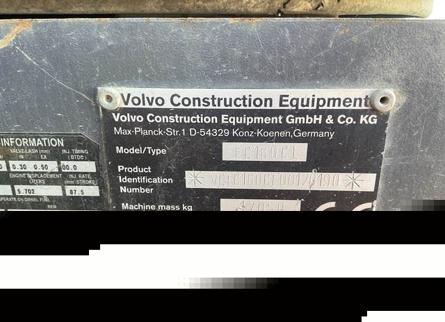 Volvo EC160 CL - Ερπυστριοφόρος εκσκαφέας: φωτογραφία 5 Volvo EC160 CL - Ερπυστριοφόρος εκσκαφέας: φωτογραφία 5