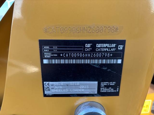 CAT 906 - Ελαστιχοφόρος φορτωτής: φωτογραφία 5 CAT 906 - Ελαστιχοφόρος φορτωτής: φωτογραφία 5