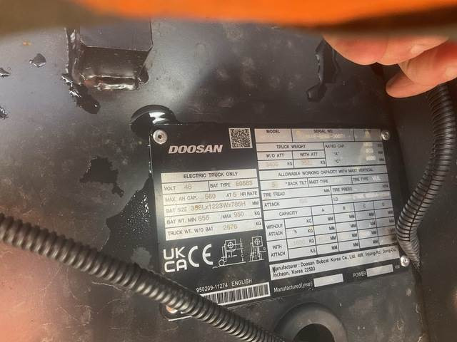 Doosan BR16JW-9 - Ανυψωτικό στενών δρόμων: φωτογραφία 5 Doosan BR16JW-9 - Ανυψωτικό στενών δρόμων: φωτογραφία 5