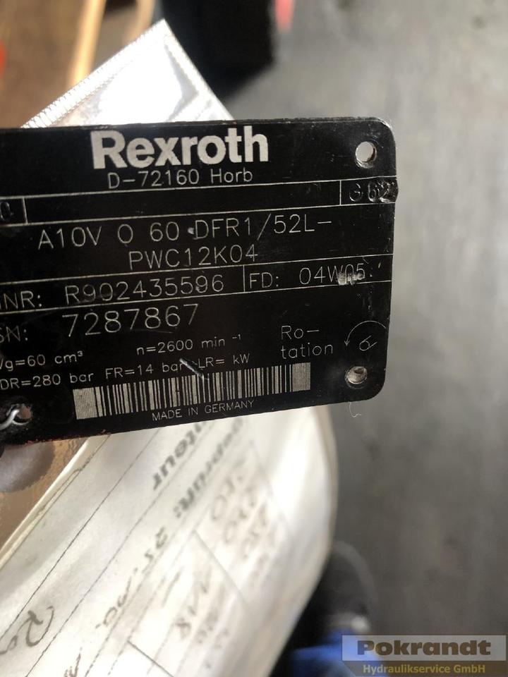 Rexroth A10VO60DFR1-52L-PWC12K04 + A10VO45ED72-52-PSC12K52T + A10VSO18DR-31L-PSCN00 - Υδραυλική αντλία: φωτογραφία 3 Rexroth A10VO60DFR1-52L-PWC12K04 + A10VO45ED72-52-PSC12K52T + A10VSO18DR-31L-PSCN00 - Υδραυλική αντλία: φωτογραφία 3