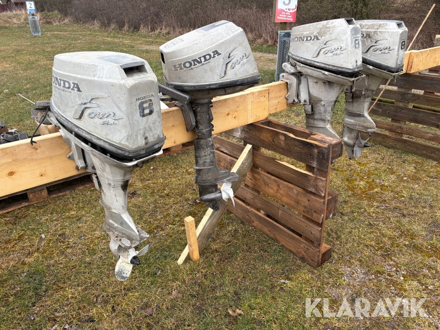 Påhængsmotorer 4 styk. Honda Four stroke - Άλλα μηχανήματα: φωτογραφία 2 Påhængsmotorer 4 styk. Honda Four stroke - Άλλα μηχανήματα: φωτογραφία 2