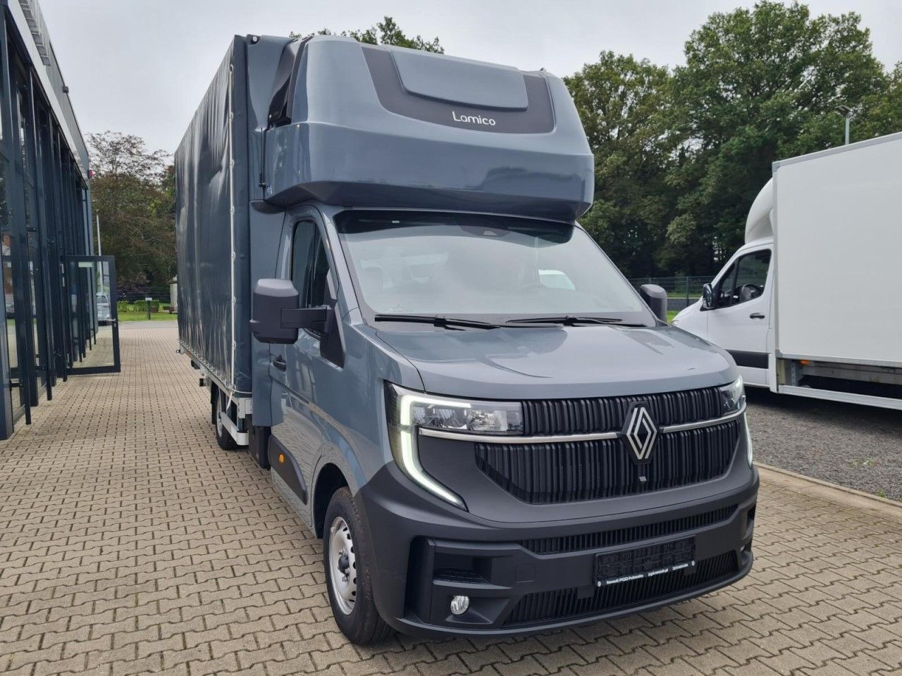 Renault Master New Pritsche Schiebe Plane Schlafkab LBW - Επαγγελματικό αυτοκίνητο με μουσαμά: φωτογραφία 2 Renault Master New Pritsche Schiebe Plane Schlafkab LBW - Επαγγελματικό αυτοκίνητο με μουσαμά: φωτογραφία 2