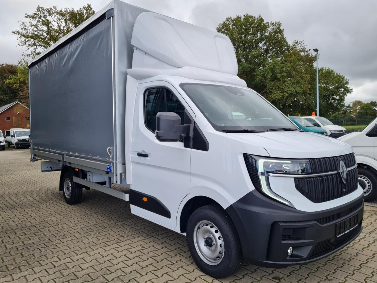 Renault Master Pritsche 2x Schiebe Plane 10 Pal. LUFTFEDERUNG - Επαγγελματικό αυτοκίνητο με μουσαμά: φωτογραφία 4 Renault Master Pritsche 2x Schiebe Plane 10 Pal. LUFTFEDERUNG - Επαγγελματικό αυτοκίνητο με μουσαμά: φωτογραφία 4