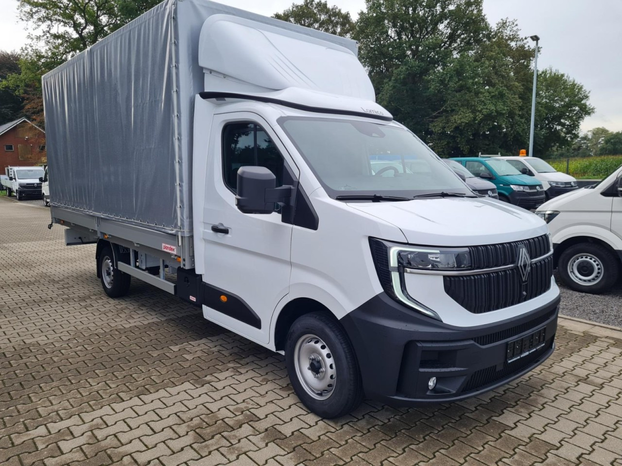 Renault Master Pritsche Schiebe Plane 10 Pal. LUFTFEDERUNG - Επαγγελματικό αυτοκίνητο με μουσαμά: φωτογραφία 4 Renault Master Pritsche Schiebe Plane 10 Pal. LUFTFEDERUNG - Επαγγελματικό αυτοκίνητο με μουσαμά: φωτογραφία 4