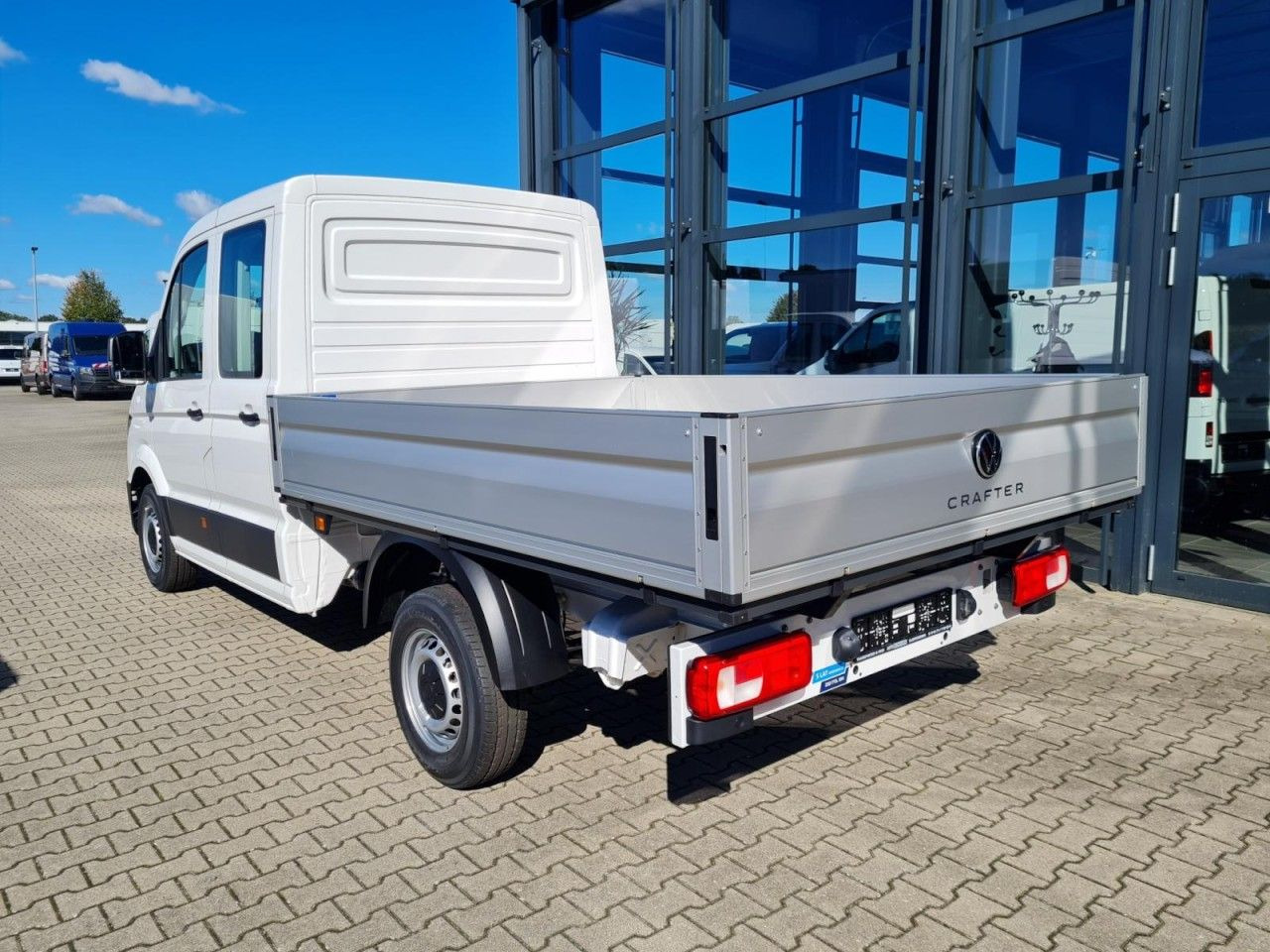 Volkswagen Crafter 35 Doka TDI Pritsche MR KLIMA TEMPOMAT - Μικρό φορτηγό με καρότσα, Διπλοκάμπινο ελαφρύ επαγγελματικό: φωτογραφία 4 Volkswagen Crafter 35 Doka TDI Pritsche MR KLIMA TEMPOMAT - Μικρό φορτηγό με καρότσα, Διπλοκάμπινο ελαφρύ επαγγελματικό: φωτογραφία 4