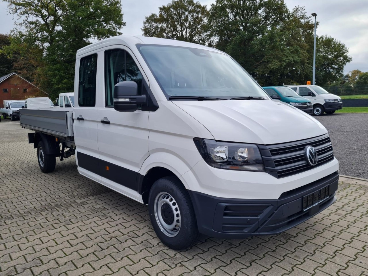 Volkswagen Crafter 35 Doka TDI Pritsche lang L4 KLIMA TEMPOMAT - Μικρό φορτηγό με καρότσα, Διπλοκάμπινο ελαφρύ επαγγελματικό: φωτογραφία 3 Volkswagen Crafter 35 Doka TDI Pritsche lang L4 KLIMA TEMPOMAT - Μικρό φορτηγό με καρότσα, Διπλοκάμπινο ελαφρύ επαγγελματικό: φωτογραφία 3