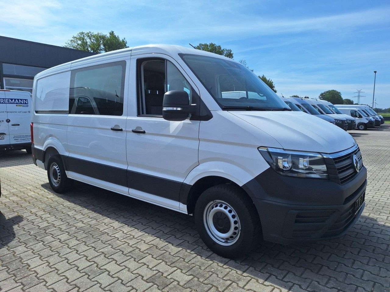 Volkswagen Crafter 35 Kasten Plus Doka mixto TDI L2H2 AHK - Βαν, Διπλοκάμπινο ελαφρύ επαγγελματικό: φωτογραφία 3 Volkswagen Crafter 35 Kasten Plus Doka mixto TDI L2H2 AHK - Βαν, Διπλοκάμπινο ελαφρύ επαγγελματικό: φωτογραφία 3