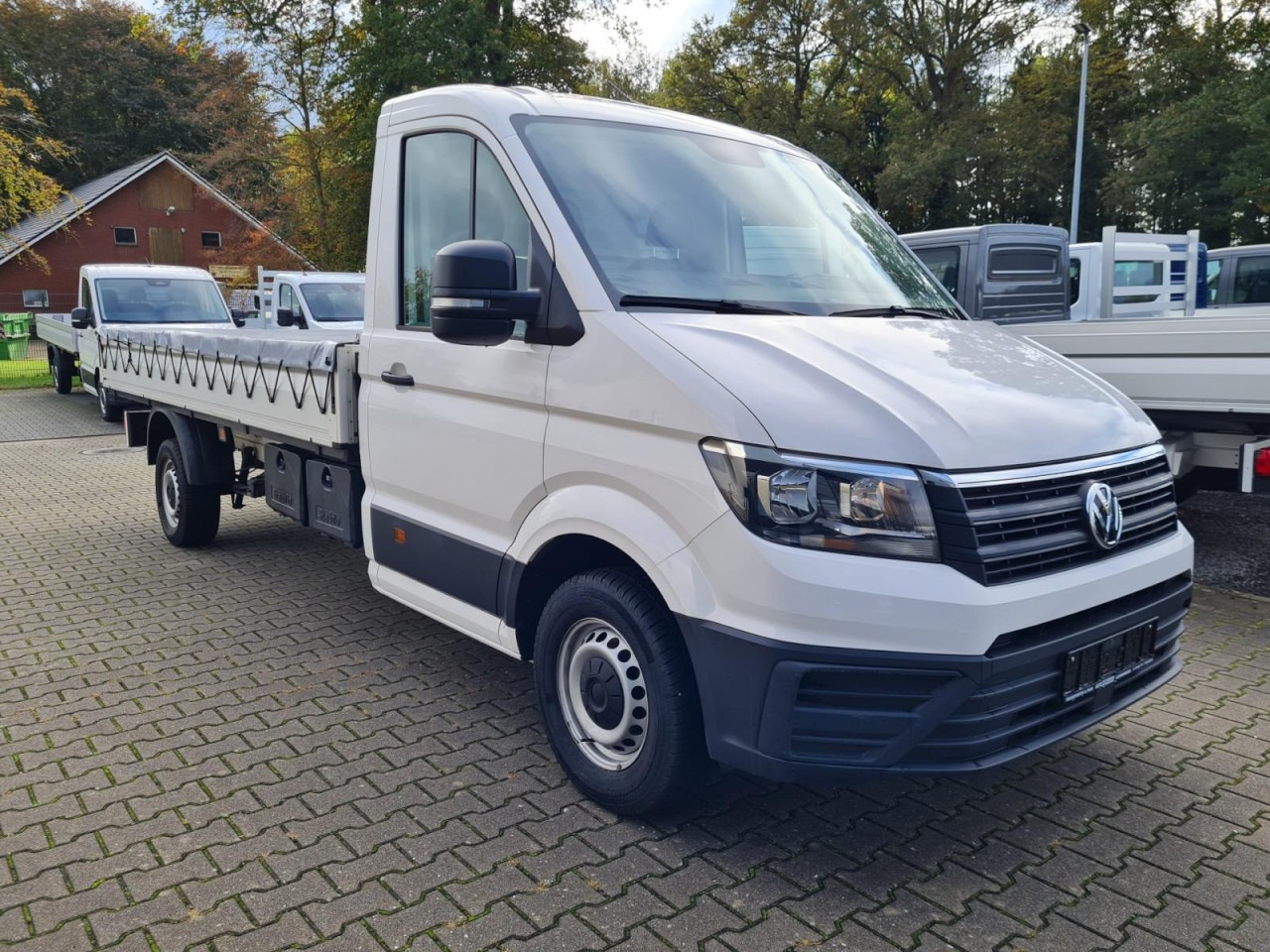 Volkswagen Crafter 35 Pritsche Tdi lang L4 KLIMA - Μικρό φορτηγό με καρότσα: φωτογραφία 3 Volkswagen Crafter 35 Pritsche Tdi lang L4 KLIMA - Μικρό φορτηγό με καρότσα: φωτογραφία 3