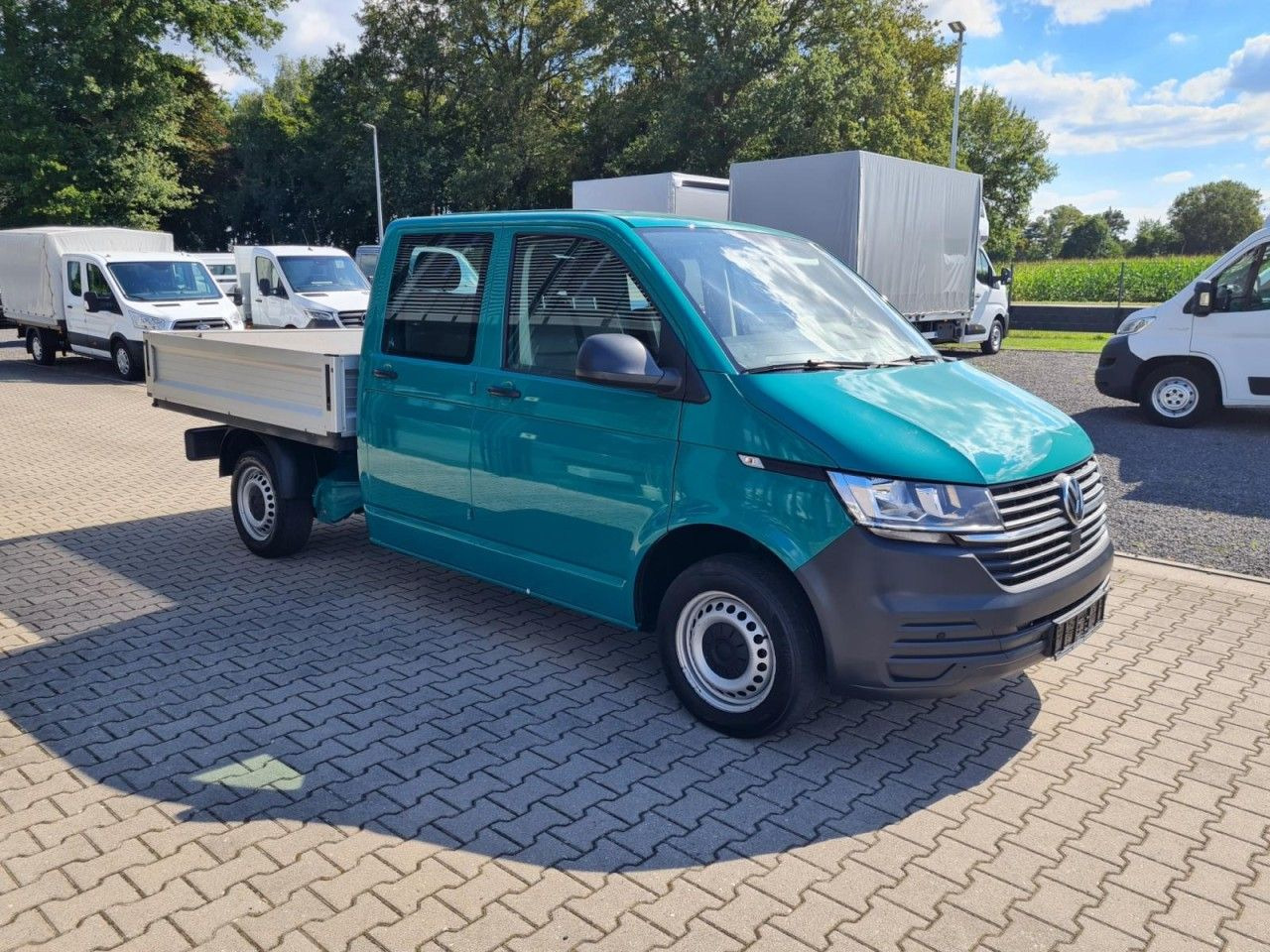 Volkswagen T6.1 Pritsche Doka 6-Sitze TDI AHK - Μικρό φορτηγό με καρότσα: φωτογραφία 3 Volkswagen T6.1 Pritsche Doka 6-Sitze TDI AHK - Μικρό φορτηγό με καρότσα: φωτογραφία 3