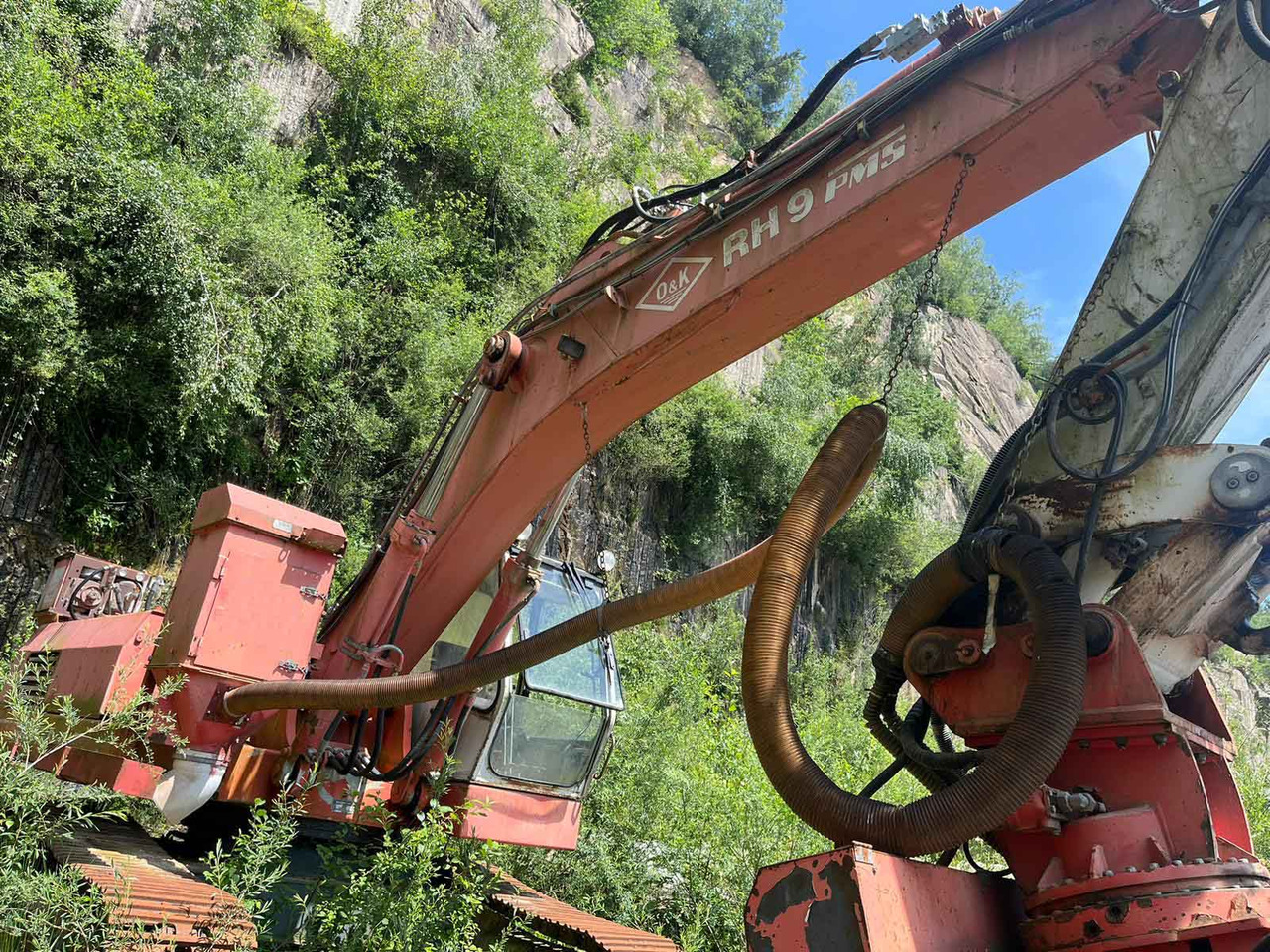 O&K RH9 PMS mit Wimmer blast hole drilling rig / Sprengloch-Bohrgerät - Μηχάνημα διάτρησης: φωτογραφία 2 O&K RH9 PMS mit Wimmer blast hole drilling rig / Sprengloch-Bohrgerät - Μηχάνημα διάτρησης: φωτογραφία 2