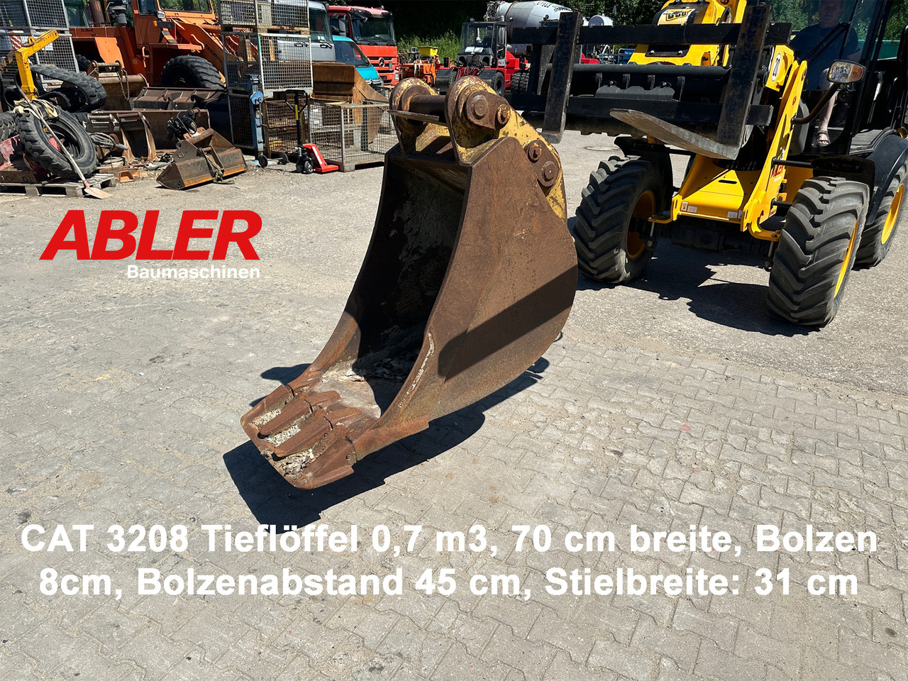 Caterpillar 3208 Tieflöffel 70 cm - Κουβάς για εκσκαφέα: φωτογραφία 1 Caterpillar 3208 Tieflöffel 70 cm - Κουβάς για εκσκαφέα: φωτογραφία 1