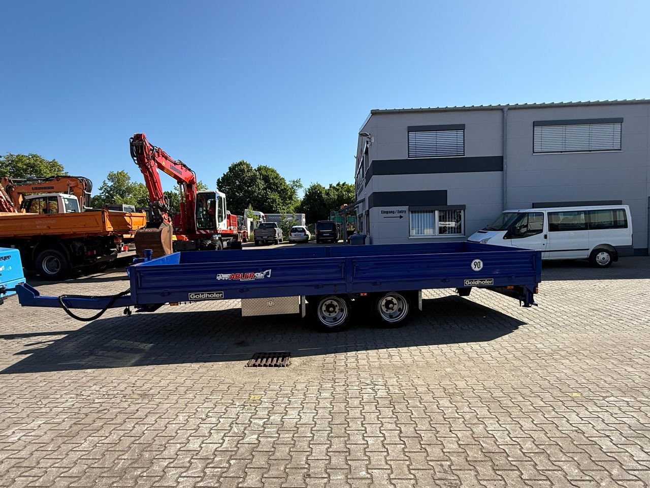 Goldhofer TTP2-7,7/80 Tieflader Tandem mit Rampen TOP - Τρέιλερ πλατφόρμα/ Καρότσα: φωτογραφία 3 Goldhofer TTP2-7,7/80 Tieflader Tandem mit Rampen TOP - Τρέιλερ πλατφόρμα/ Καρότσα: φωτογραφία 3