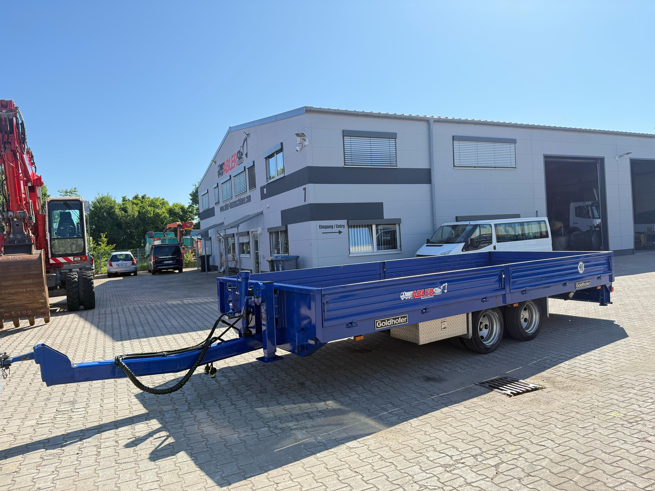 Goldhofer TTP2-7,7/80 Tieflader Tandem mit Rampen TOP - Τρέιλερ πλατφόρμα/ Καρότσα: φωτογραφία 2 Goldhofer TTP2-7,7/80 Tieflader Tandem mit Rampen TOP - Τρέιλερ πλατφόρμα/ Καρότσα: φωτογραφία 2