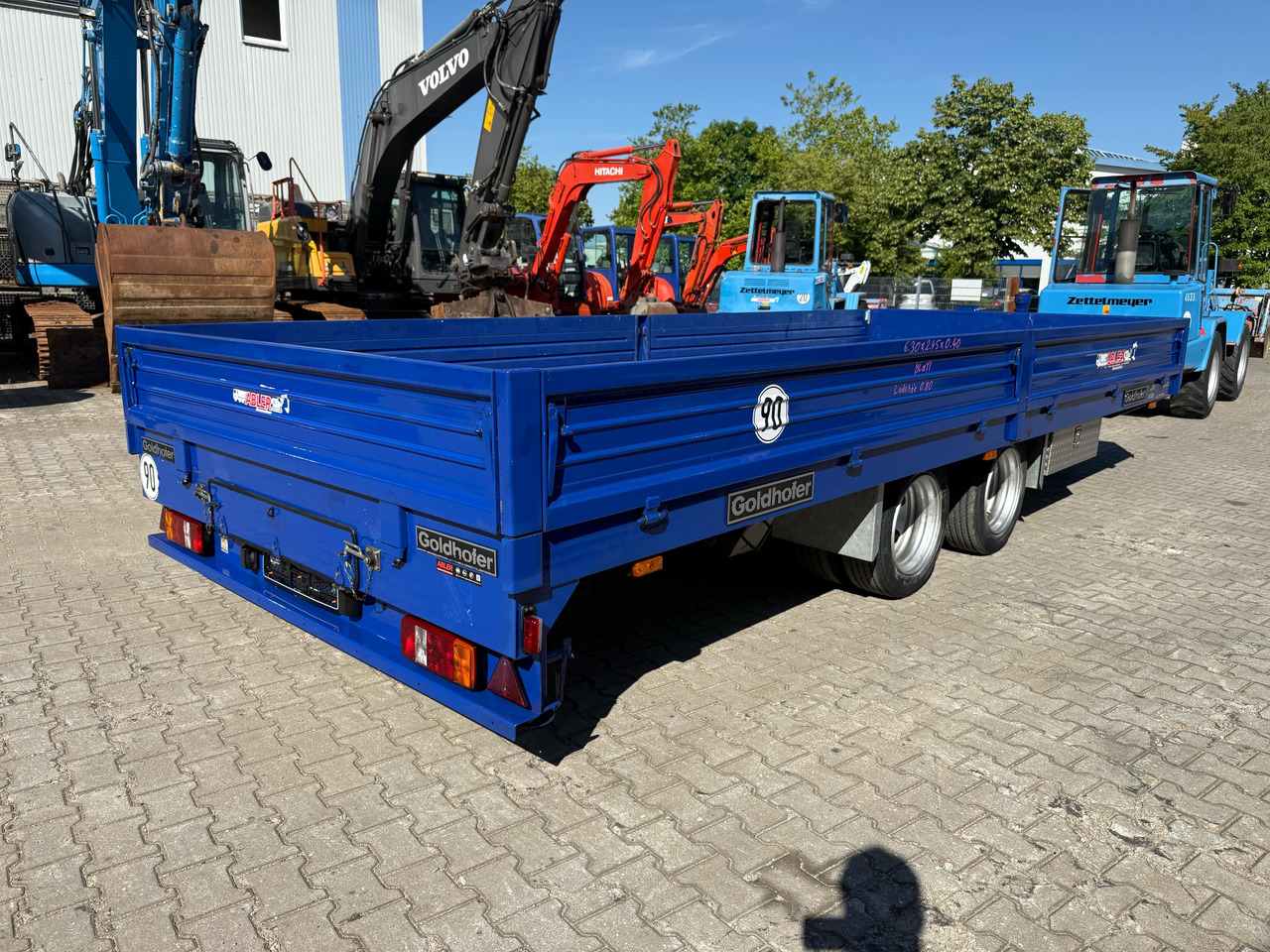 Goldhofer TTP2-7,7/80 Tieflader Tandem mit Rampen TOP - Τρέιλερ πλατφόρμα/ Καρότσα: φωτογραφία 5 Goldhofer TTP2-7,7/80 Tieflader Tandem mit Rampen TOP - Τρέιλερ πλατφόρμα/ Καρότσα: φωτογραφία 5