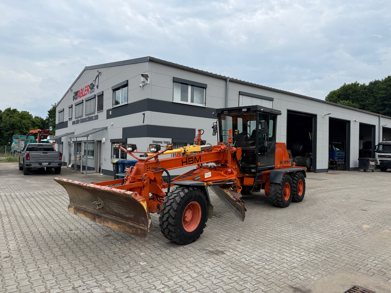 HBM Nobas BG110 TA 2 Grader mit Heckaufreißer GPS - Τηλεσκοπικός μπροστινός φορτωτής: φωτογραφία 2 HBM Nobas BG110 TA 2 Grader mit Heckaufreißer GPS - Τηλεσκοπικός μπροστινός φορτωτής: φωτογραφία 2