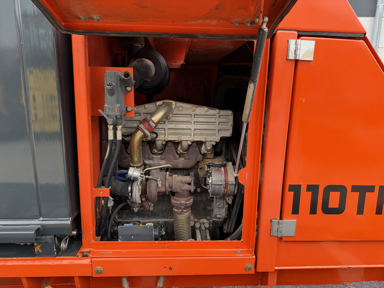Τηλεσκοπικός μπροστινός φορτωτής HBM Nobas BG110 TA 2 Grader mit Heckaufreißer GPS: φωτογραφία 20