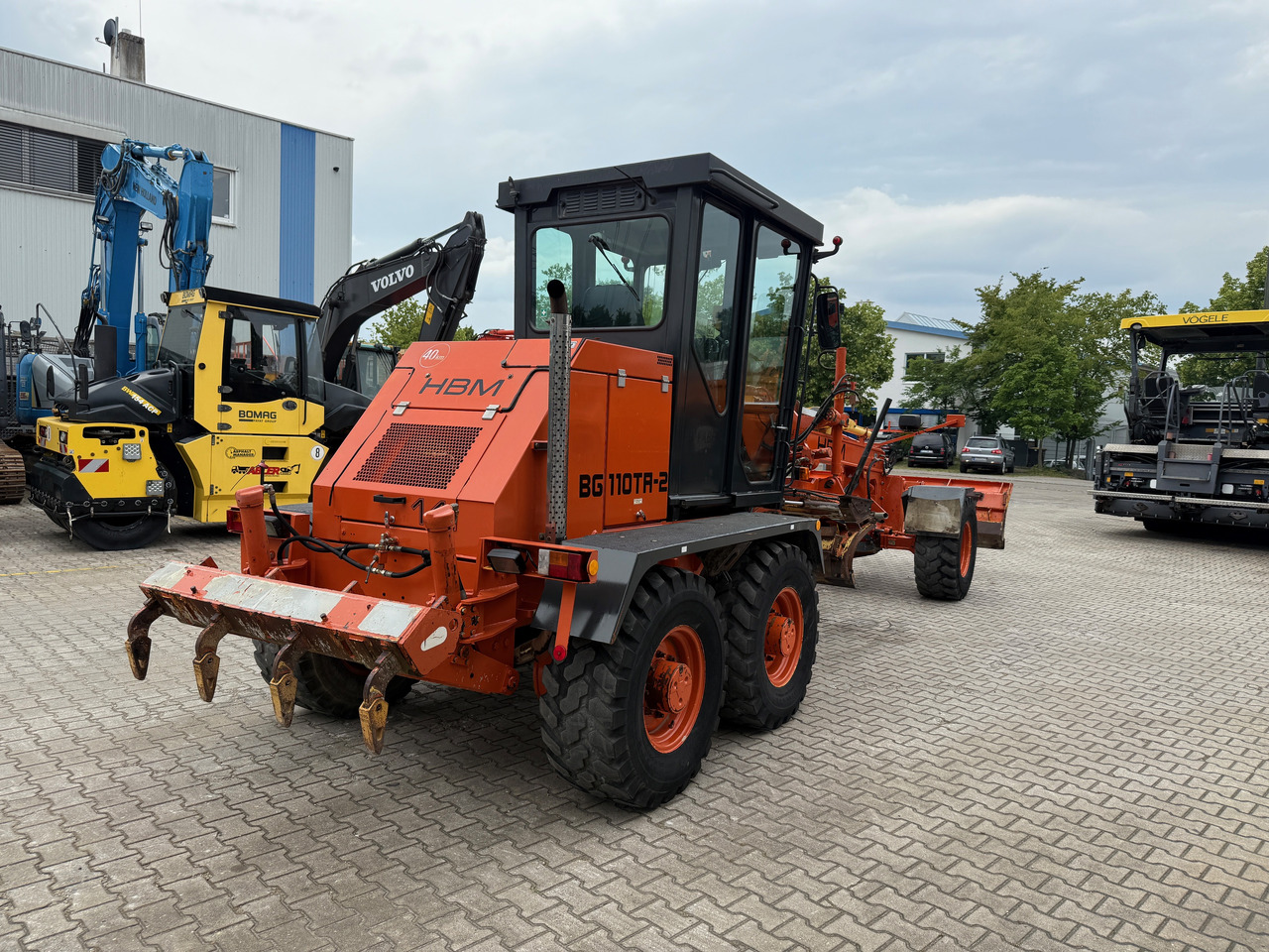 HBM Nobas BG110 TA 2 Grader mit Heckaufreißer GPS - Τηλεσκοπικός μπροστινός φορτωτής: φωτογραφία 4 HBM Nobas BG110 TA 2 Grader mit Heckaufreißer GPS - Τηλεσκοπικός μπροστινός φορτωτής: φωτογραφία 4