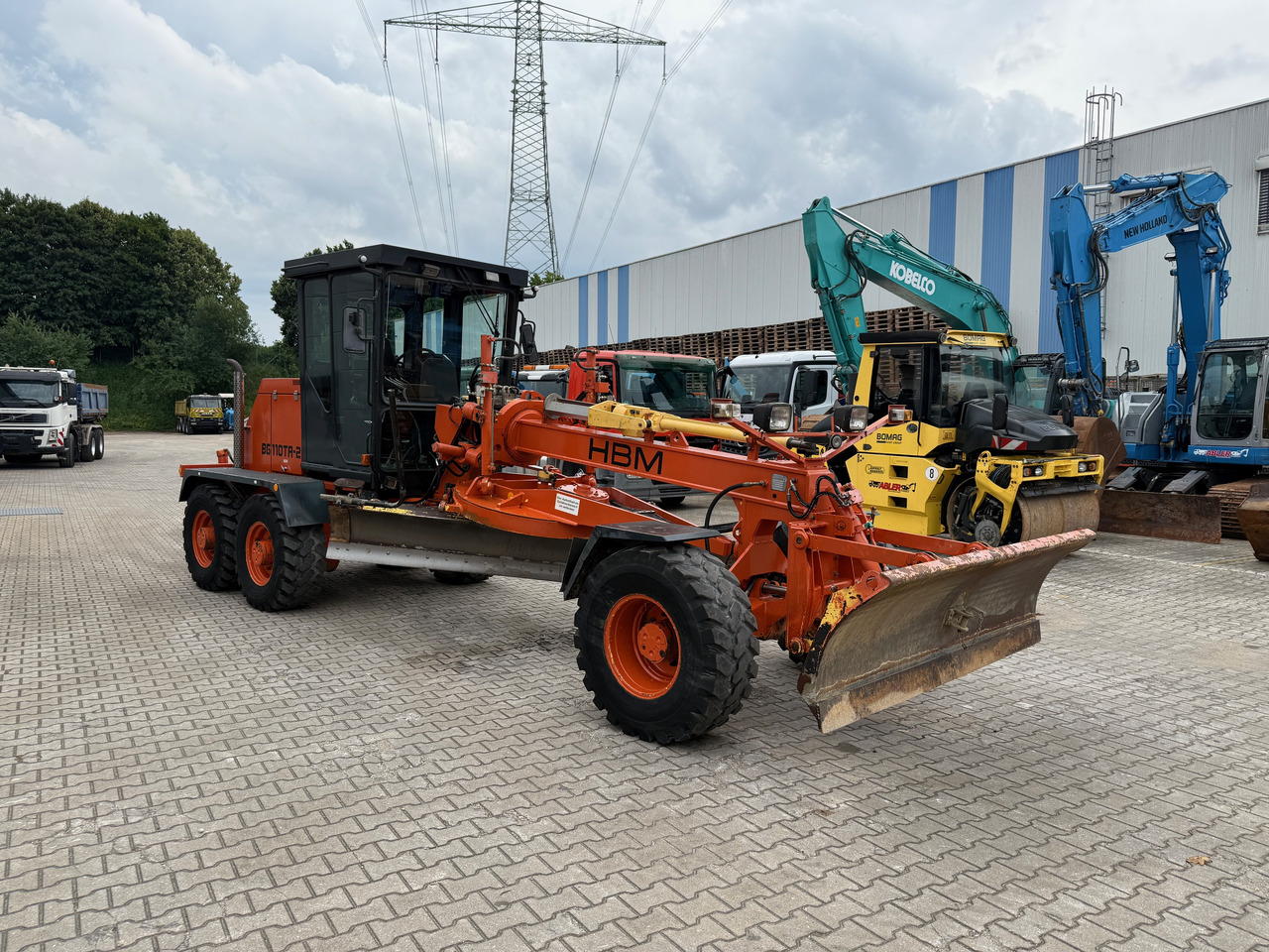 HBM Nobas BG110 TA 2 Grader mit Heckaufreißer GPS - Τηλεσκοπικός μπροστινός φορτωτής: φωτογραφία 3 HBM Nobas BG110 TA 2 Grader mit Heckaufreißer GPS - Τηλεσκοπικός μπροστινός φορτωτής: φωτογραφία 3