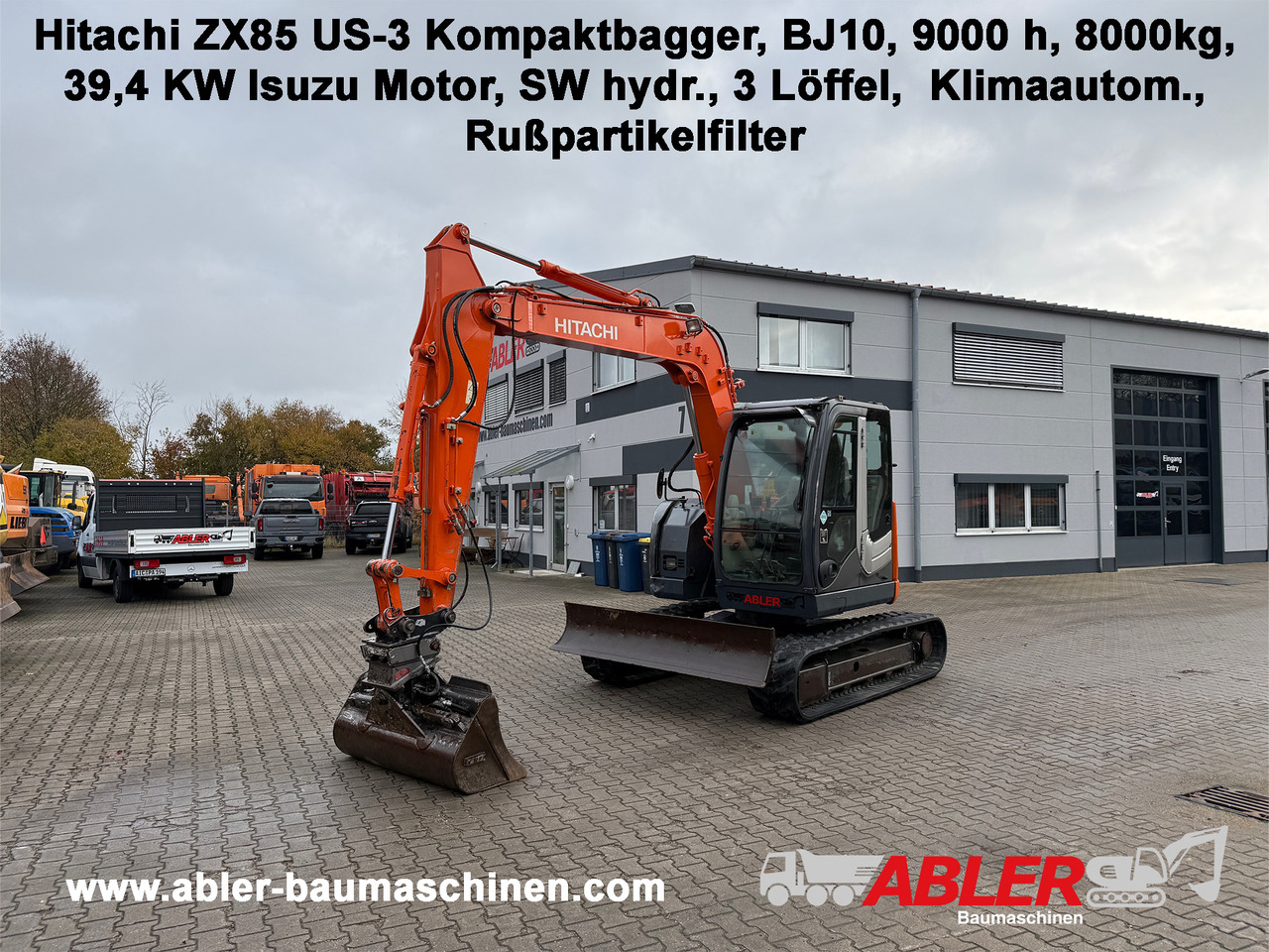 Hitachi ZX85 US-3 Kompaktbagger SW - Εκσκαφέας: φωτογραφία 1 Hitachi ZX85 US-3 Kompaktbagger SW - Εκσκαφέας: φωτογραφία 1