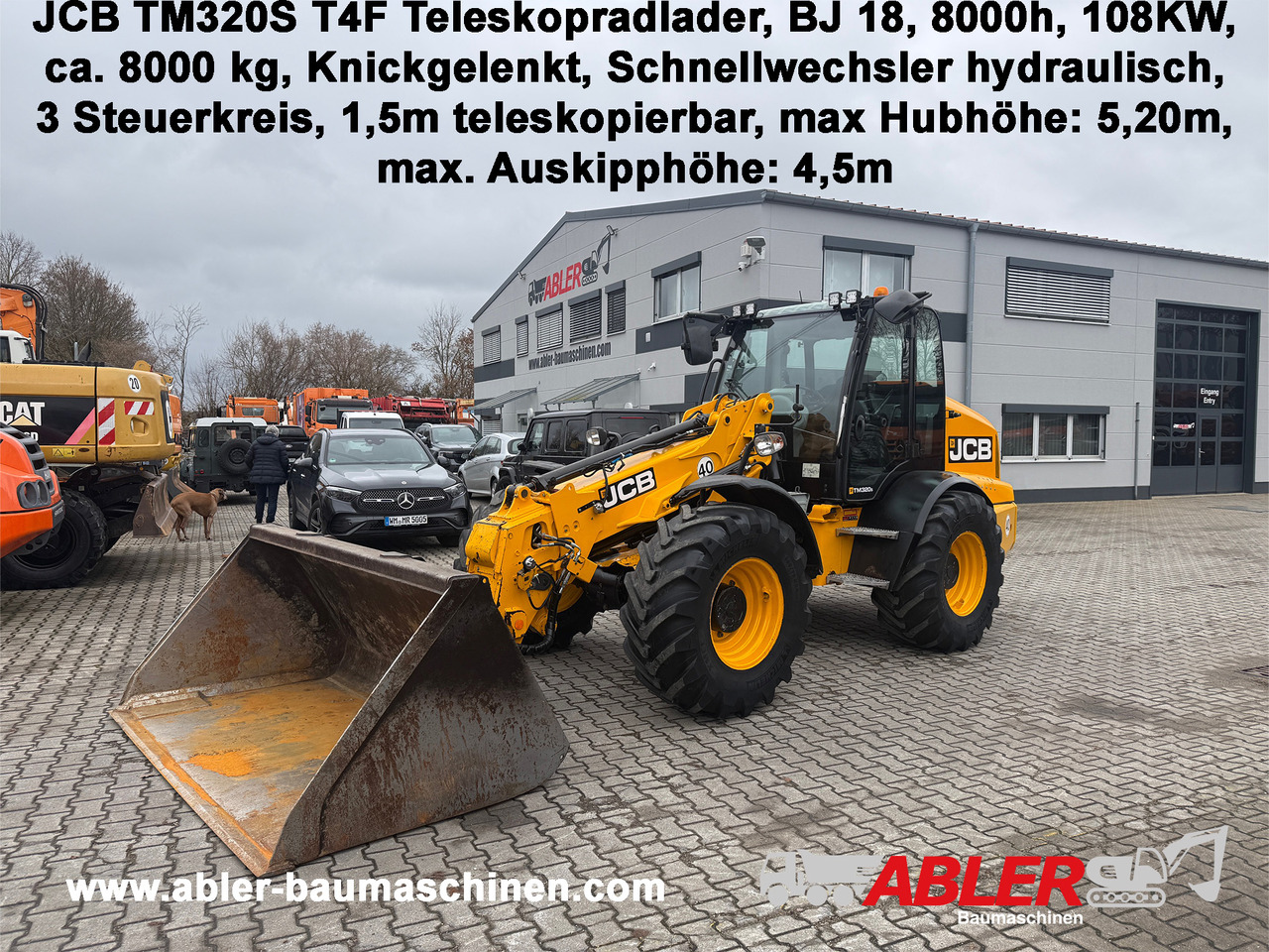 JCB TM320S Teleskopradlader SW - Ελαστιχοφόρος φορτωτής: φωτογραφία 1 JCB TM320S Teleskopradlader SW - Ελαστιχοφόρος φορτωτής: φωτογραφία 1
