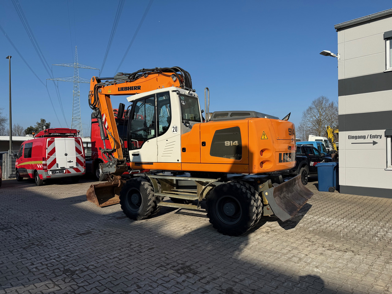 Liebherr A914 Mobilbagger OQ65 Klima - Τροχοφόρος εκσκαφέας: φωτογραφία 4 Liebherr A914 Mobilbagger OQ65 Klima - Τροχοφόρος εκσκαφέας: φωτογραφία 4