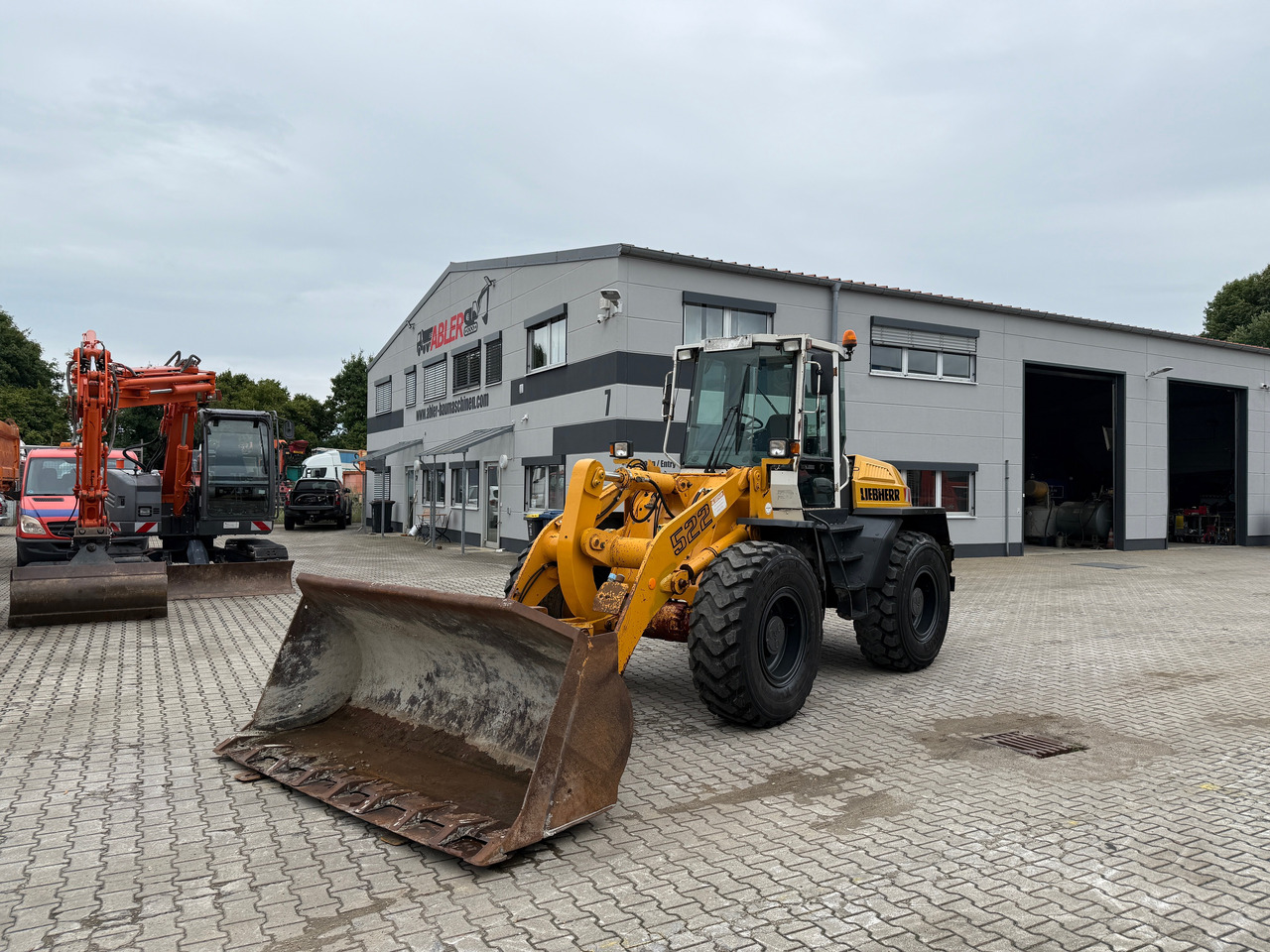 Liebherr L522 Radlader - Ελαστιχοφόρος φορτωτής: φωτογραφία 2 Liebherr L522 Radlader - Ελαστιχοφόρος φορτωτής: φωτογραφία 2