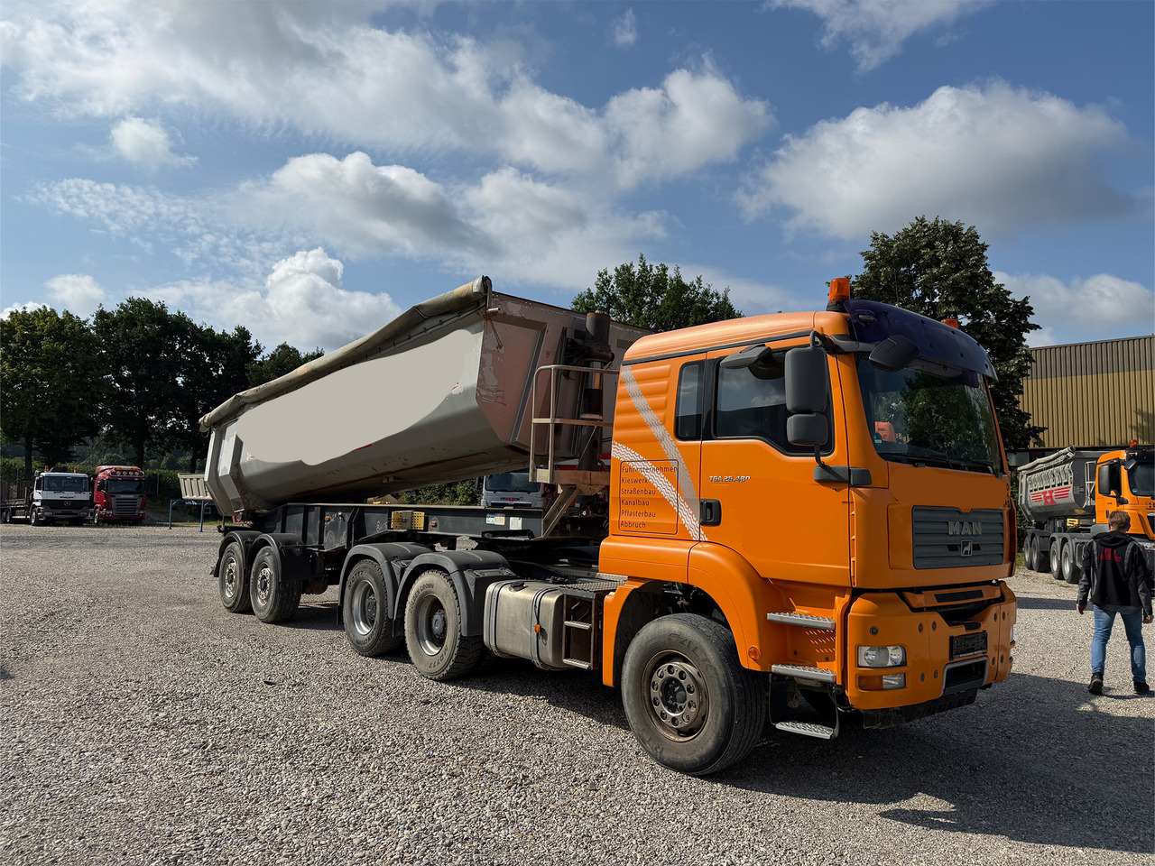 MAN TGA 26.480 6x4 SZM mit Kippauflieger - Φορτηγό ανατρεπόμενο: φωτογραφία 4 MAN TGA 26.480 6x4 SZM mit Kippauflieger - Φορτηγό ανατρεπόμενο: φωτογραφία 4