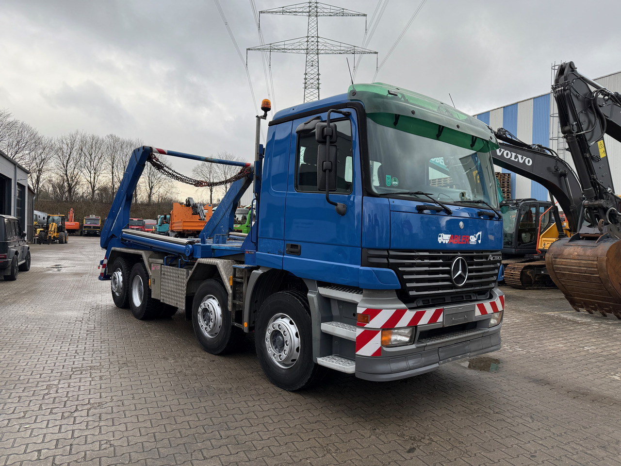 Mercedes-Benz 3243 Actros MP1 4-Achs Absetzkipper - Φορτηγό καδοφόρος φορτωτής: φωτογραφία 3 Mercedes-Benz 3243 Actros MP1 4-Achs Absetzkipper - Φορτηγό καδοφόρος φορτωτής: φωτογραφία 3