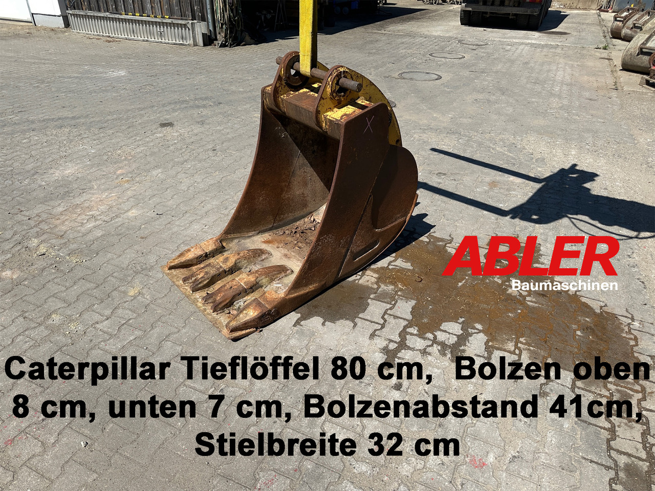 Tieflöffel 80 cm CAT - Κουβάς για εκσκαφέα: φωτογραφία 1 Tieflöffel 80 cm CAT - Κουβάς για εκσκαφέα: φωτογραφία 1