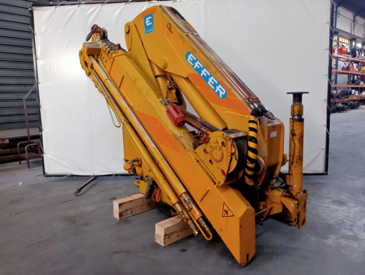 Grúa hidráulica Effer 33600 6S - Γερανός παπαγάλος: φωτογραφία 2 Grúa hidráulica Effer 33600 6S - Γερανός παπαγάλος: φωτογραφία 2