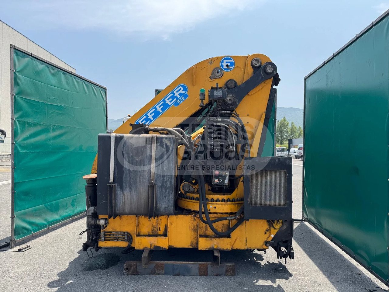 Grúa hidráulica Effer 850 8S - Γερανός παπαγάλος: φωτογραφία 4 Grúa hidráulica Effer 850 8S - Γερανός παπαγάλος: φωτογραφία 4