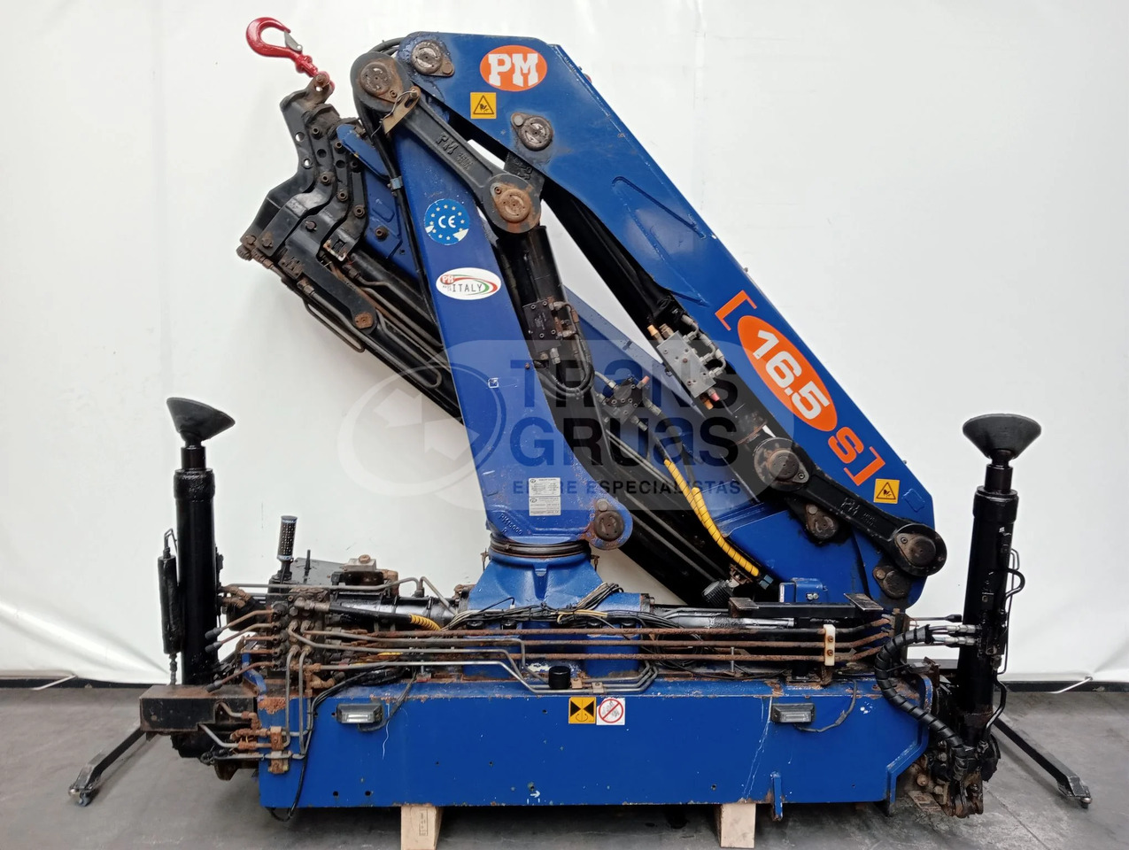 Grúa hidráulica PM 16524 - Γερανός παπαγάλος: φωτογραφία 2 Grúa hidráulica PM 16524 - Γερανός παπαγάλος: φωτογραφία 2