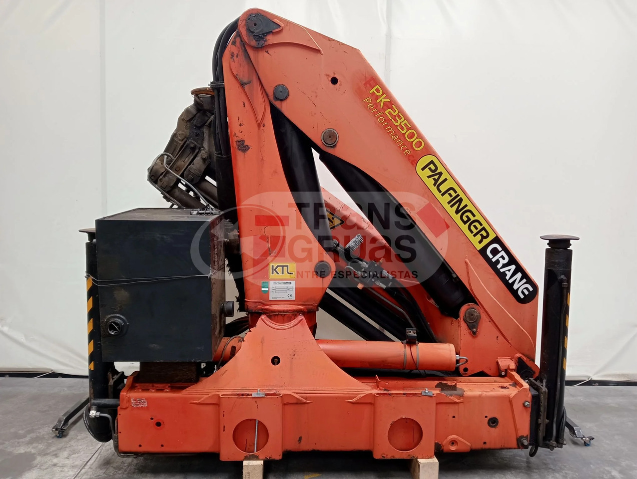 Grúa hidráulica Palfinger PK 23500 - Γερανός παπαγάλος: φωτογραφία 2 Grúa hidráulica Palfinger PK 23500 - Γερανός παπαγάλος: φωτογραφία 2