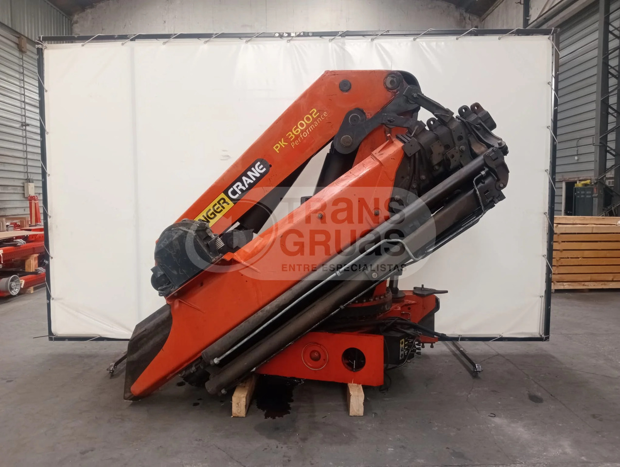Grúa hidráulica Palfinger PK 36002 - Γερανός παπαγάλος: φωτογραφία 5 Grúa hidráulica Palfinger PK 36002 - Γερανός παπαγάλος: φωτογραφία 5