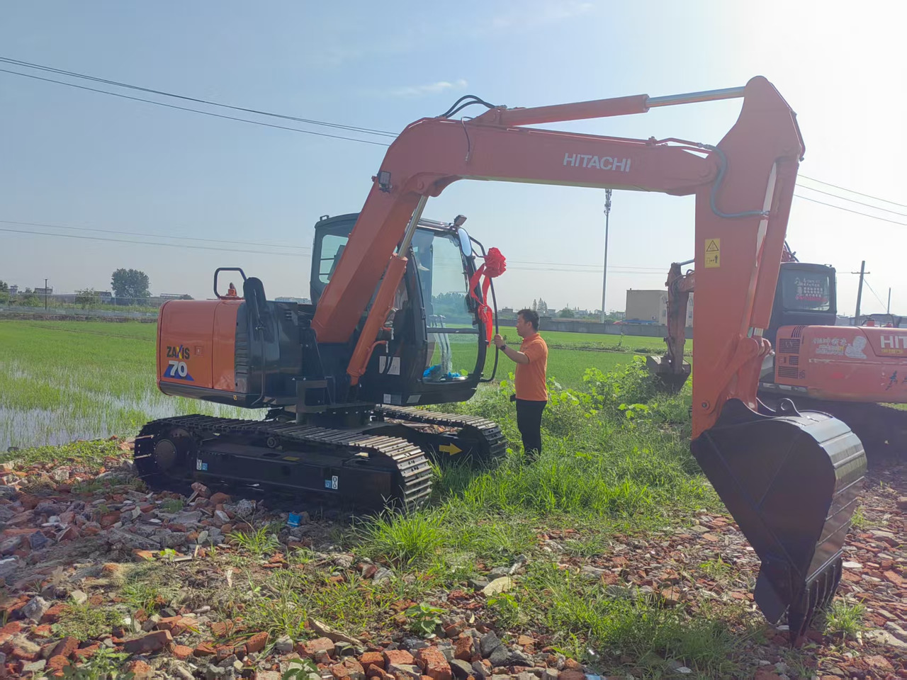 Μίνι εκσκαφέας HITACHI ZX60 ZX70 new: φωτογραφία 7 Μίνι εκσκαφέας HITACHI ZX60 ZX70 new: φωτογραφία 7